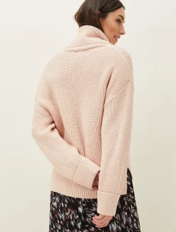 Karine Chunky Roll Neck Jumper