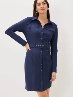 Kathryn Fitted Jersey Dress