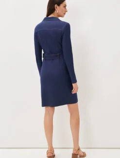 Kathryn Fitted Jersey Dress