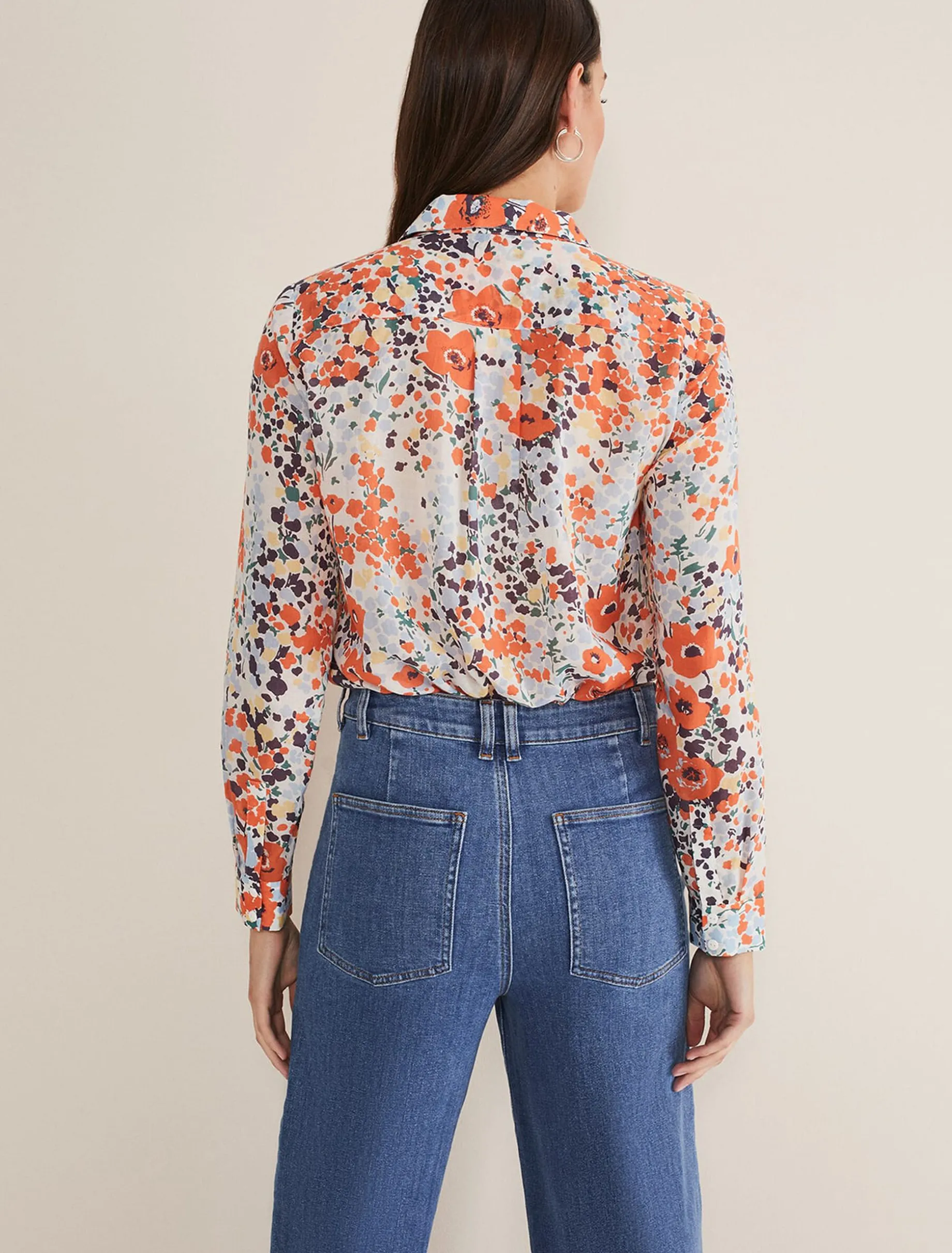 Katie Cotton Floral Blouse