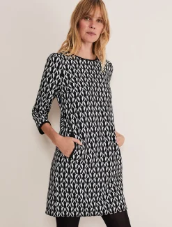 Katrine Geo Jacquard Dress