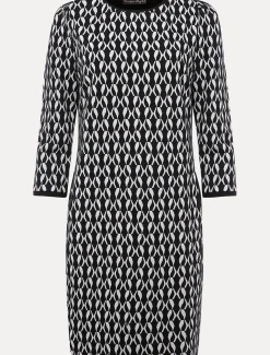 Katrine Geo Jacquard Dress