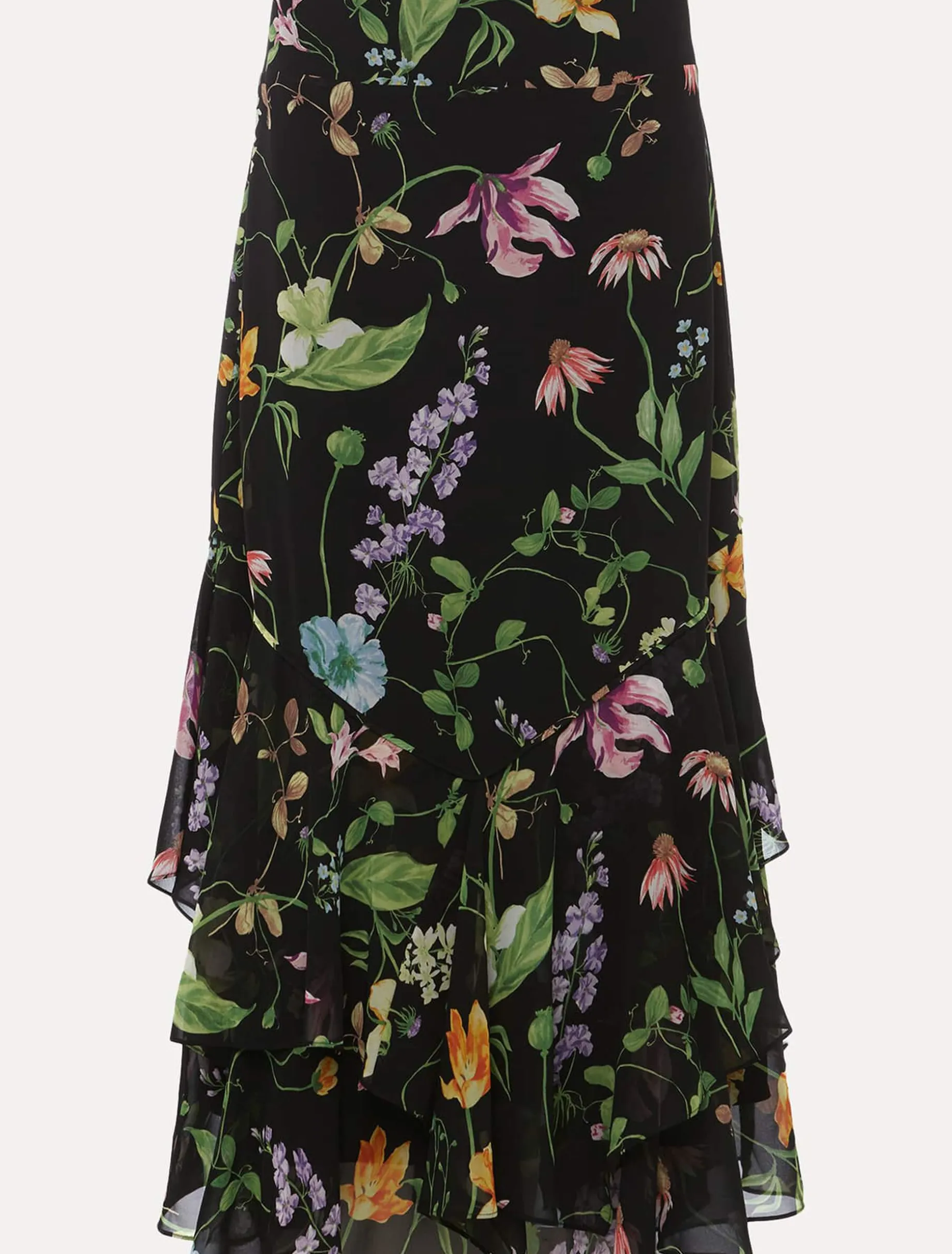 Kayley Floral Printed Maxi Skirt