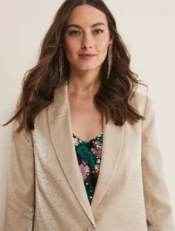 Kehlani Shimmer Blazer Co-Ord
