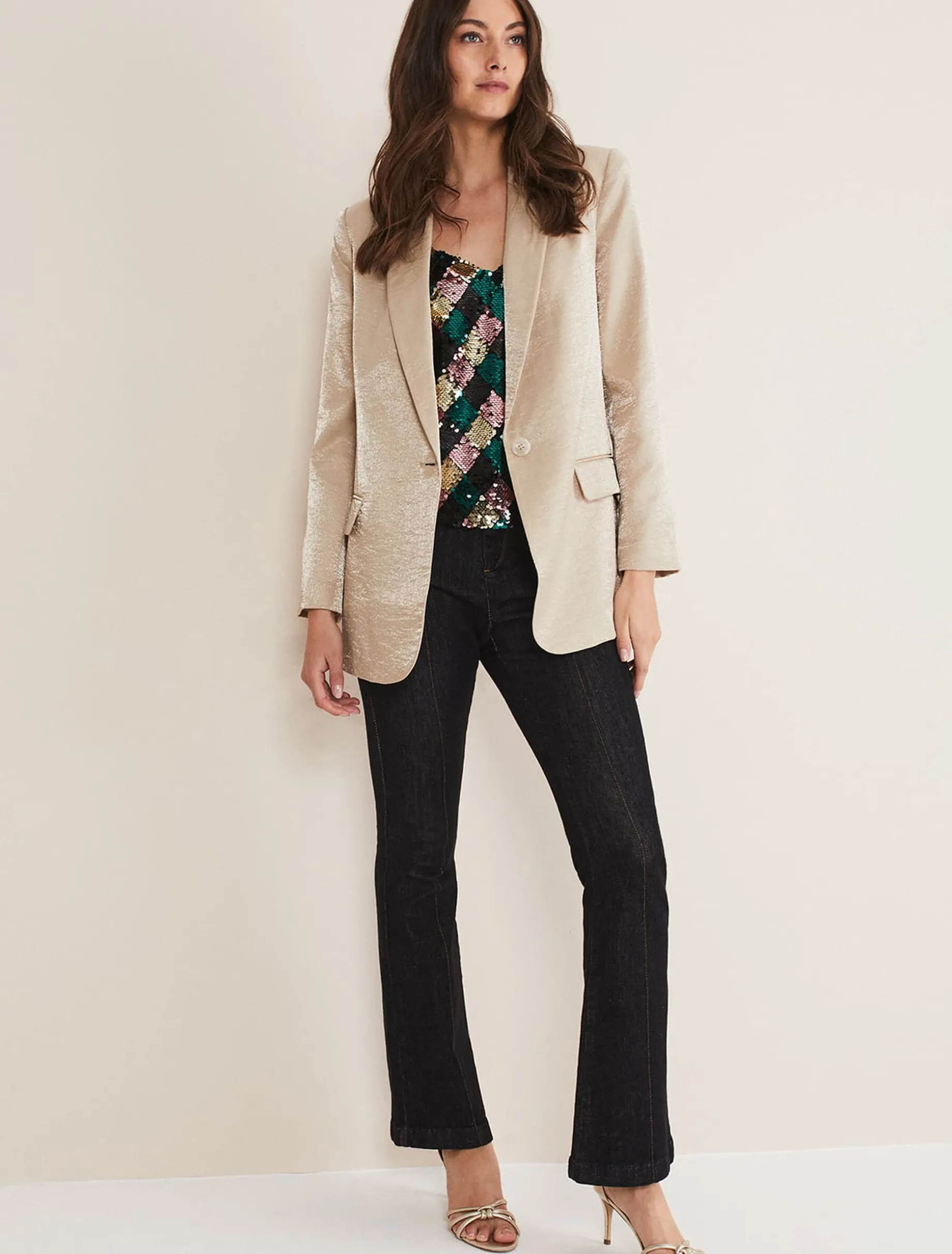 Kehlani Shimmer Blazer Co-Ord
