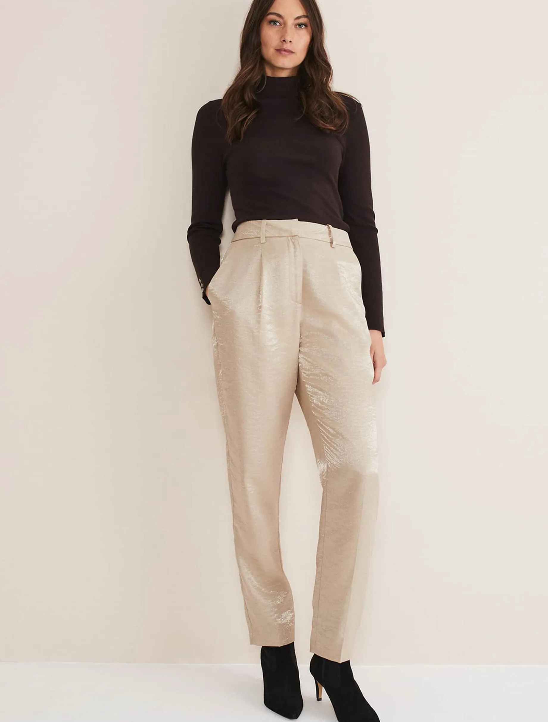 Kehlani Shimmer Peg Trouser Co-Ord