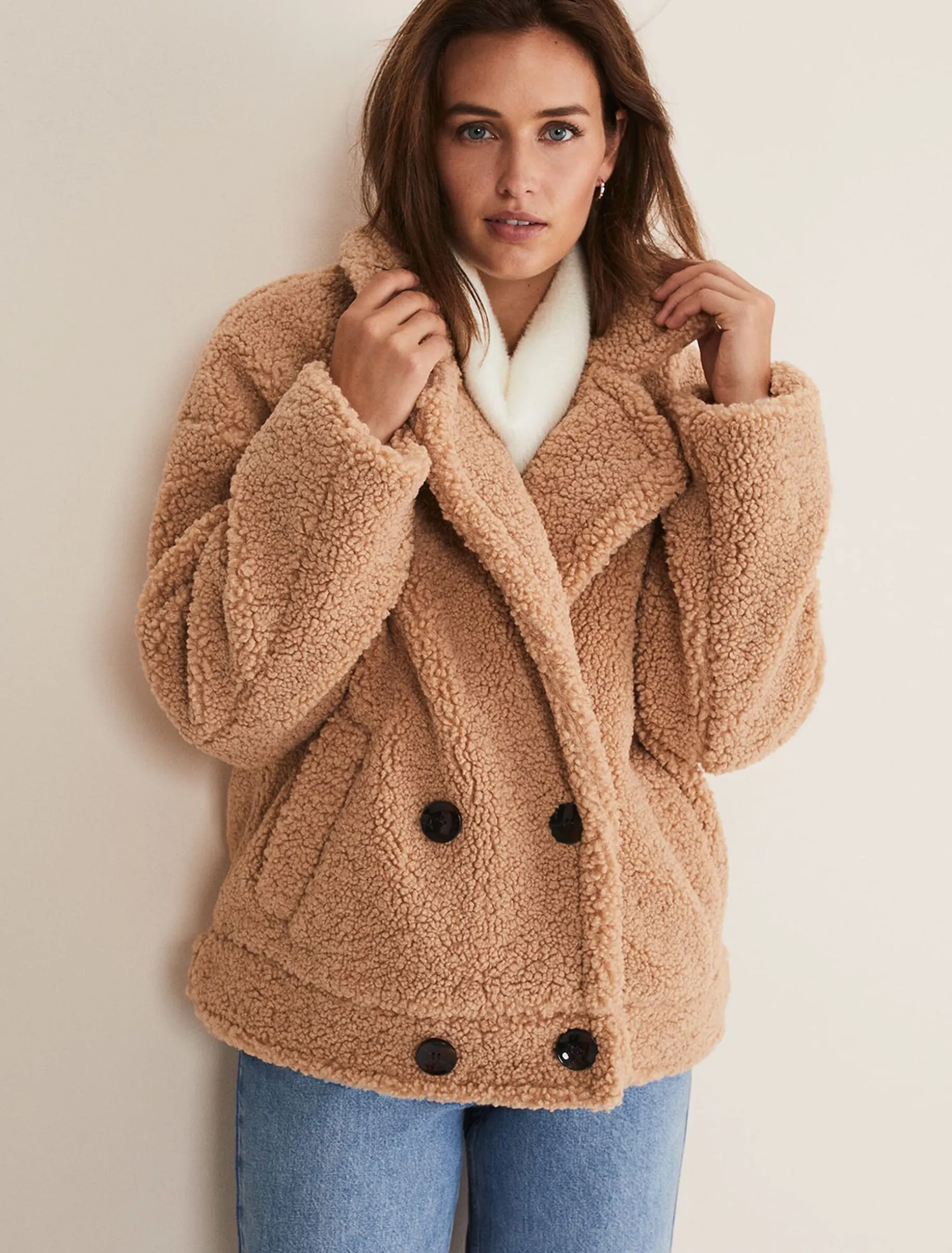 Kelsey Short Teddy Coat