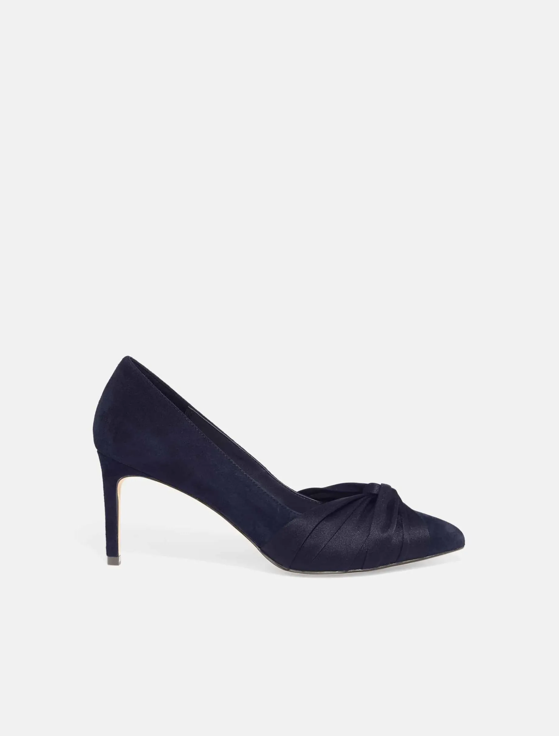 Kendal Knot Front Pointed Court Shoes