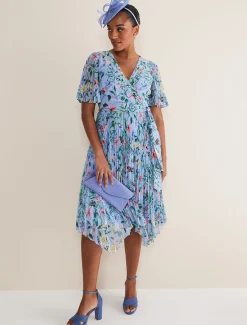 Kendall Floral Midi Dress