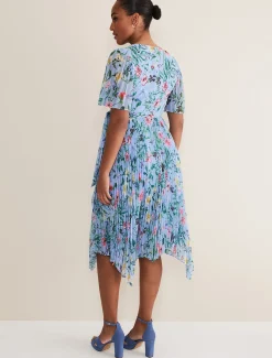 Kendall Floral Midi Dress