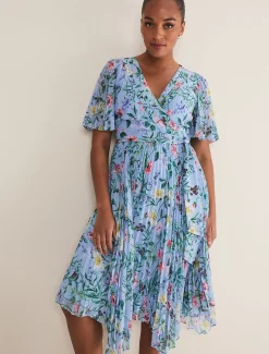 Kendall Floral Midi Dress