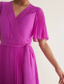Kendall Pleated Midi Dress
