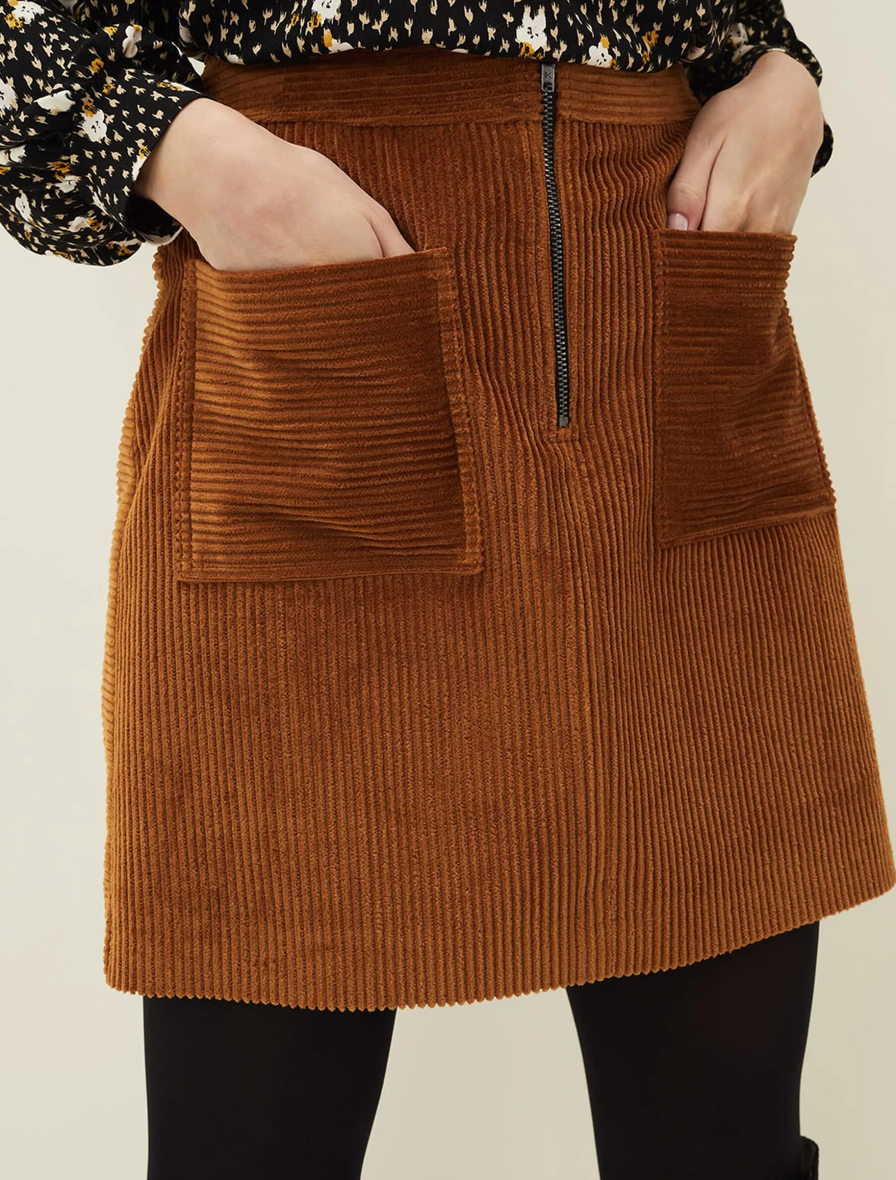 Kennedy Corduroy Mini Skirt