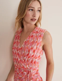 Khy Geo Wrap Mini Dress