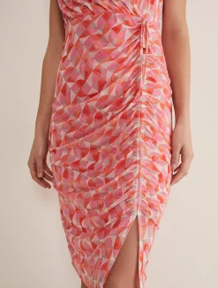 Khy Geo Wrap Mini Dress