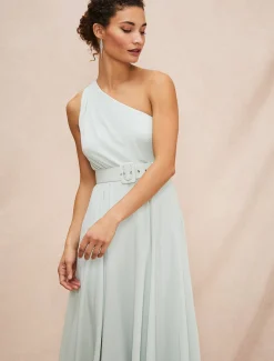 Kiki One Shoulder Midi Dress