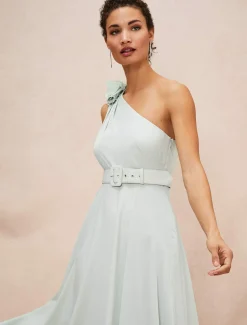 Kiki One Shoulder Midi Dress