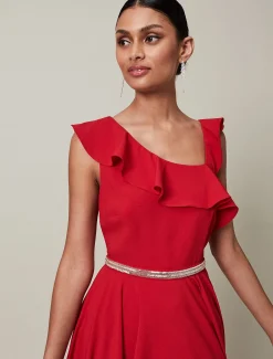 Kimmy Ruffle Embellished Maxi Dress