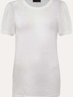 Kinsley Pointelle Jersey Tee