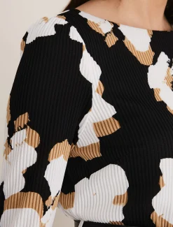 Kinzlee Printed Jersey Dress