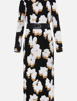 Kinzlee Printed Jersey Dress
