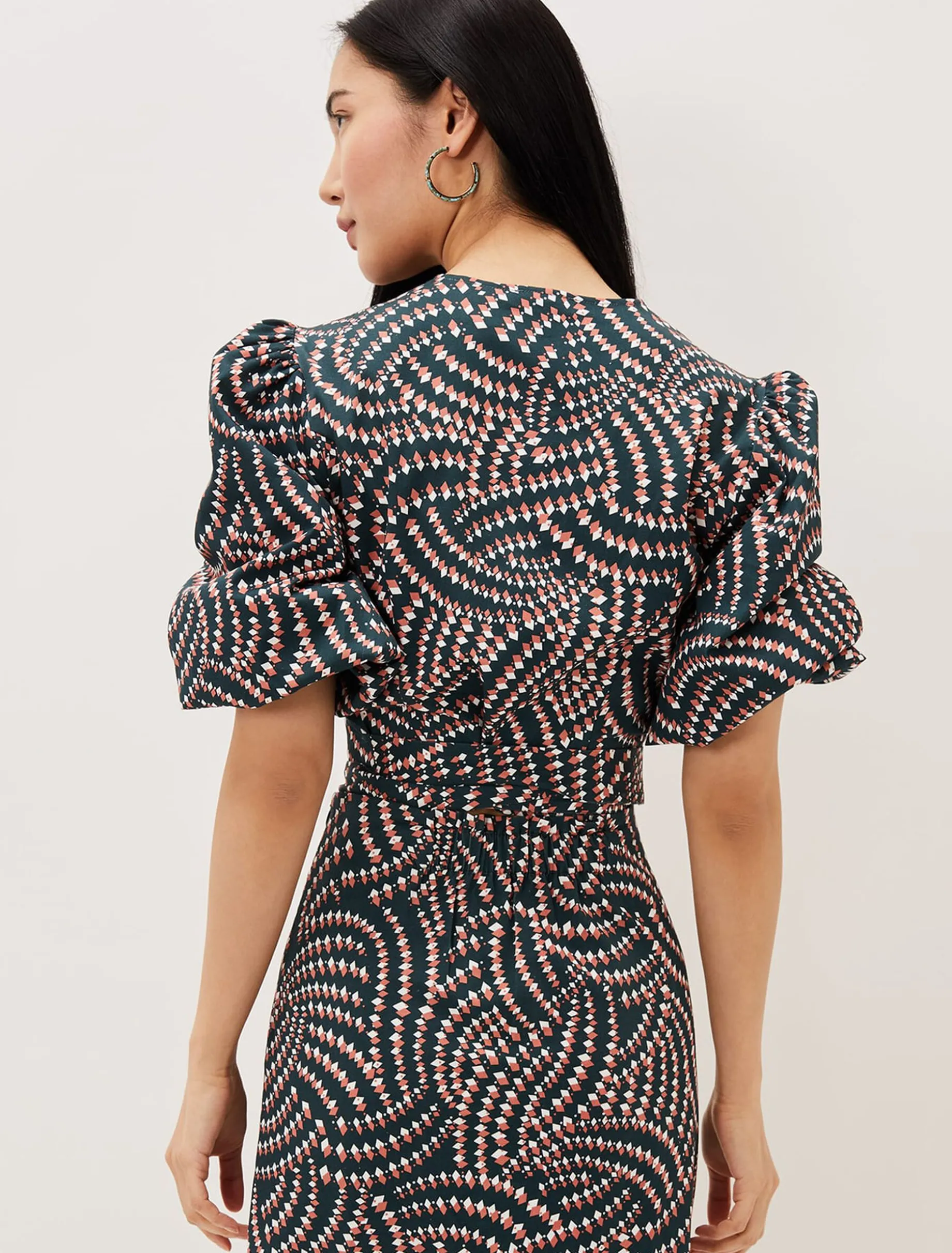 Kiri Co-Ord Geo Metric Blouse