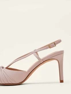 Knot Detail Slingback Heels