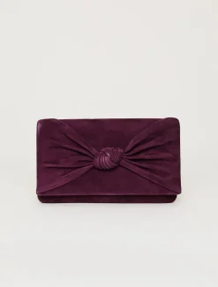 Knot Front Clutch Bag