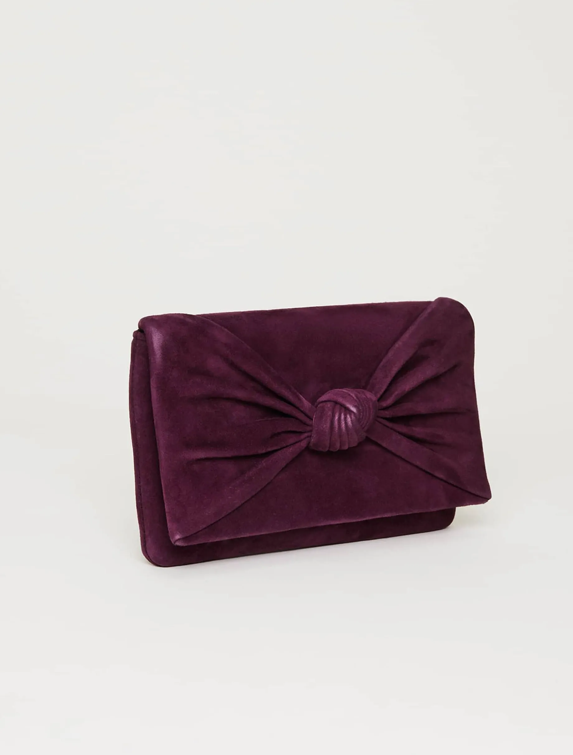 Knot Front Clutch Bag