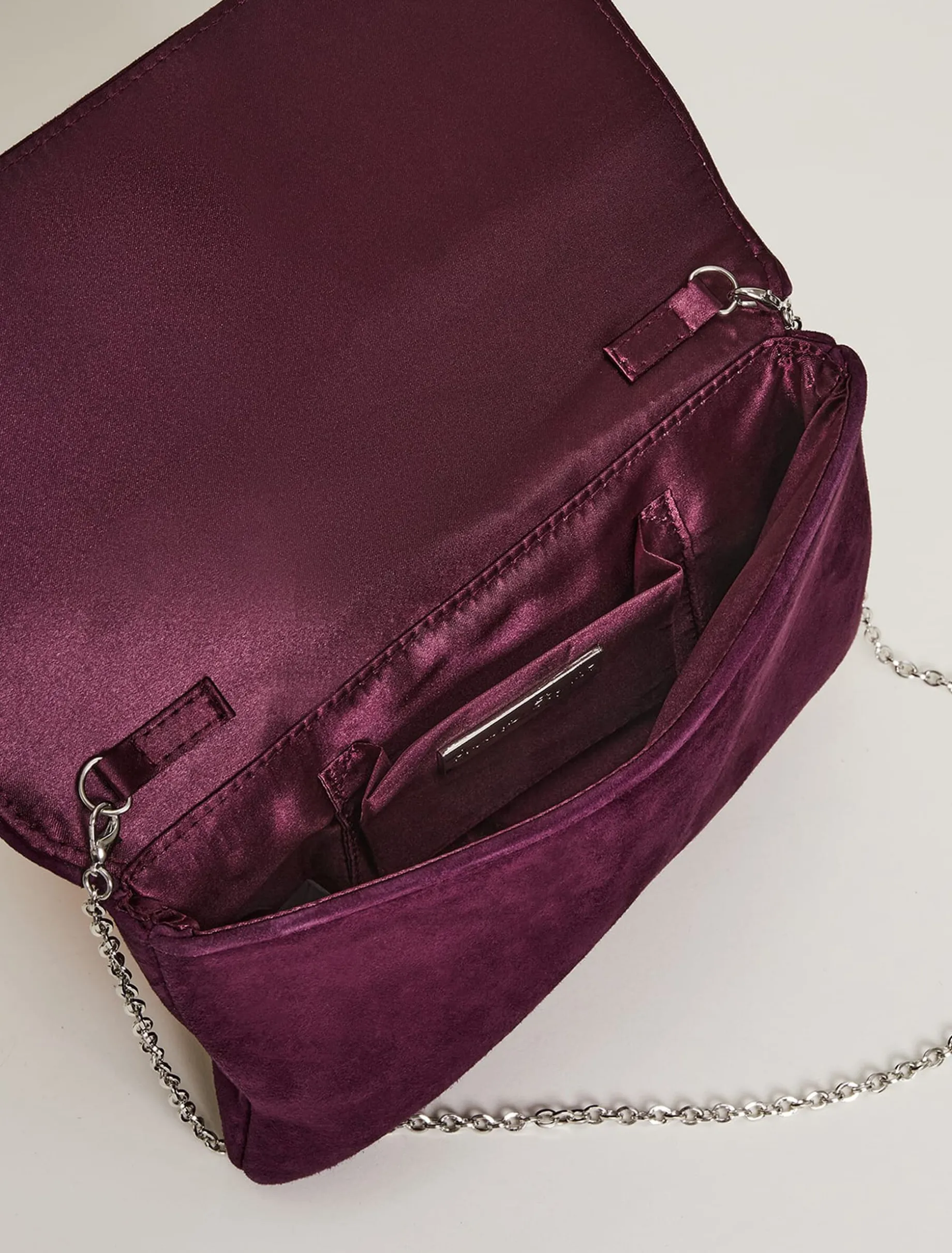 Knot Front Clutch Bag