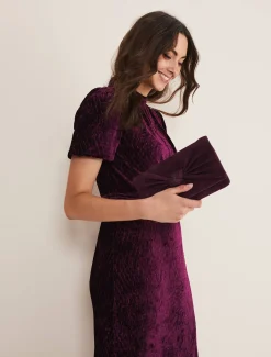 Knot Front Clutch Bag