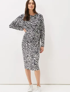 Kora Animal Print Dress