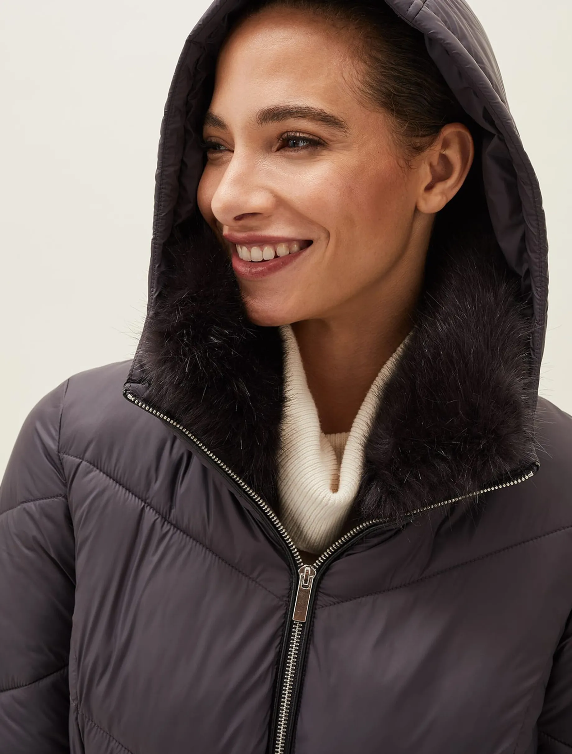Krissy Short High Shine Puffer Coat