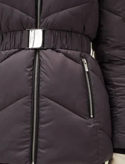 Krissy Short High Shine Puffer Coat