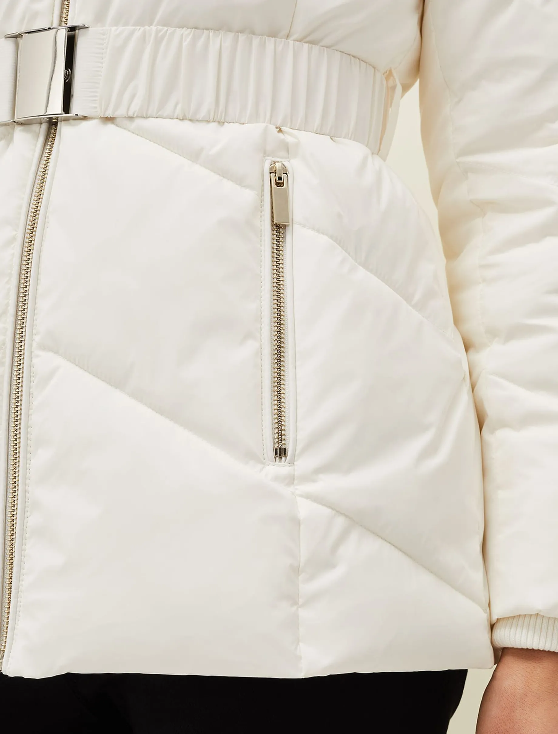 Krissy Short High Shine Puffer Coat