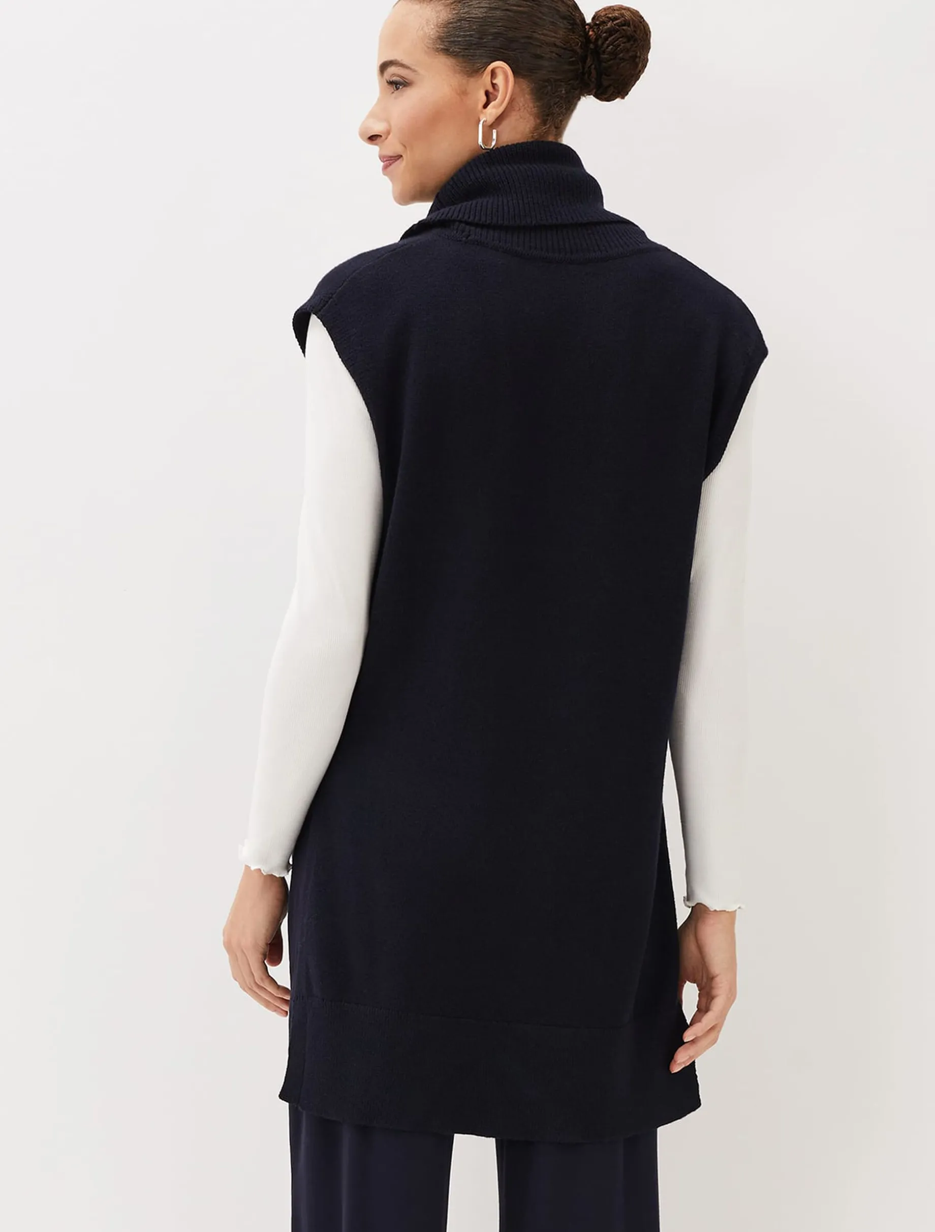 Kysa Knitted Sleeveless Tunic