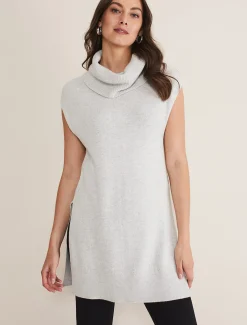 Kysa Knitted Sleeveless Tunic