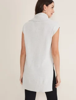 Kysa Knitted Sleeveless Tunic
