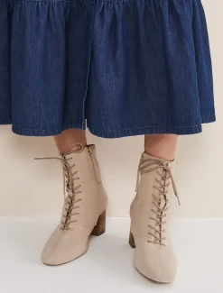 Lace Up Ankle Boot
