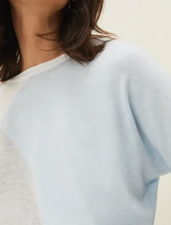 Laura Colourblock Intarsia Jumper