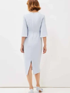 Layla Bow Detail Fitted Dress