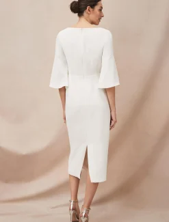 Layla Bow Midi Dress