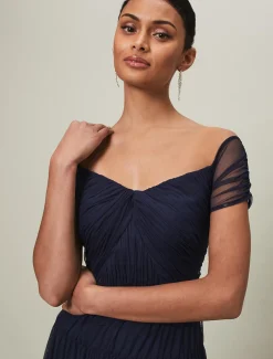 Layla Tulle Tiered Maxi Dress