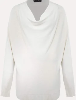 Layra Cowl Neck Knit Top