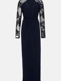 Layton Sequin Jersey Maxi Dress