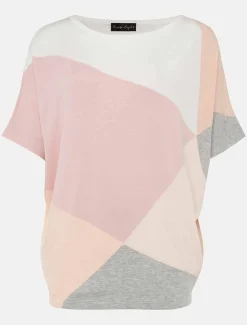 Leana Colourblock Fine Knit Jumper