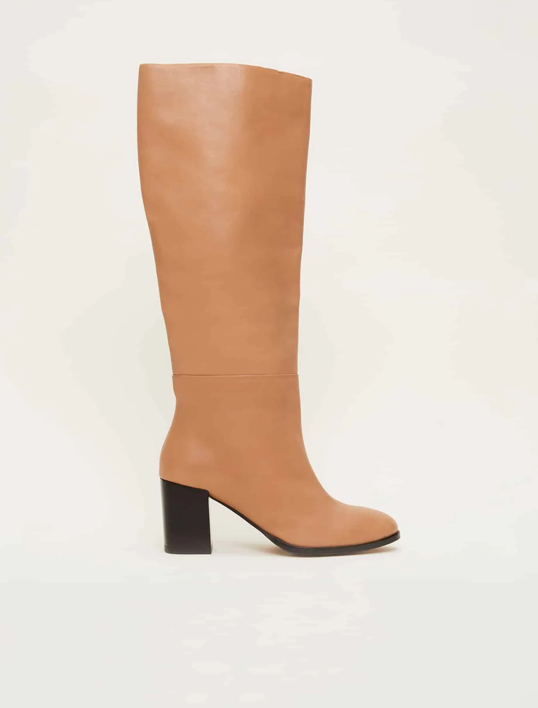 Leather Knee High Boots