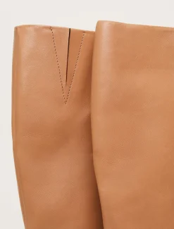 Leather Knee High Boots