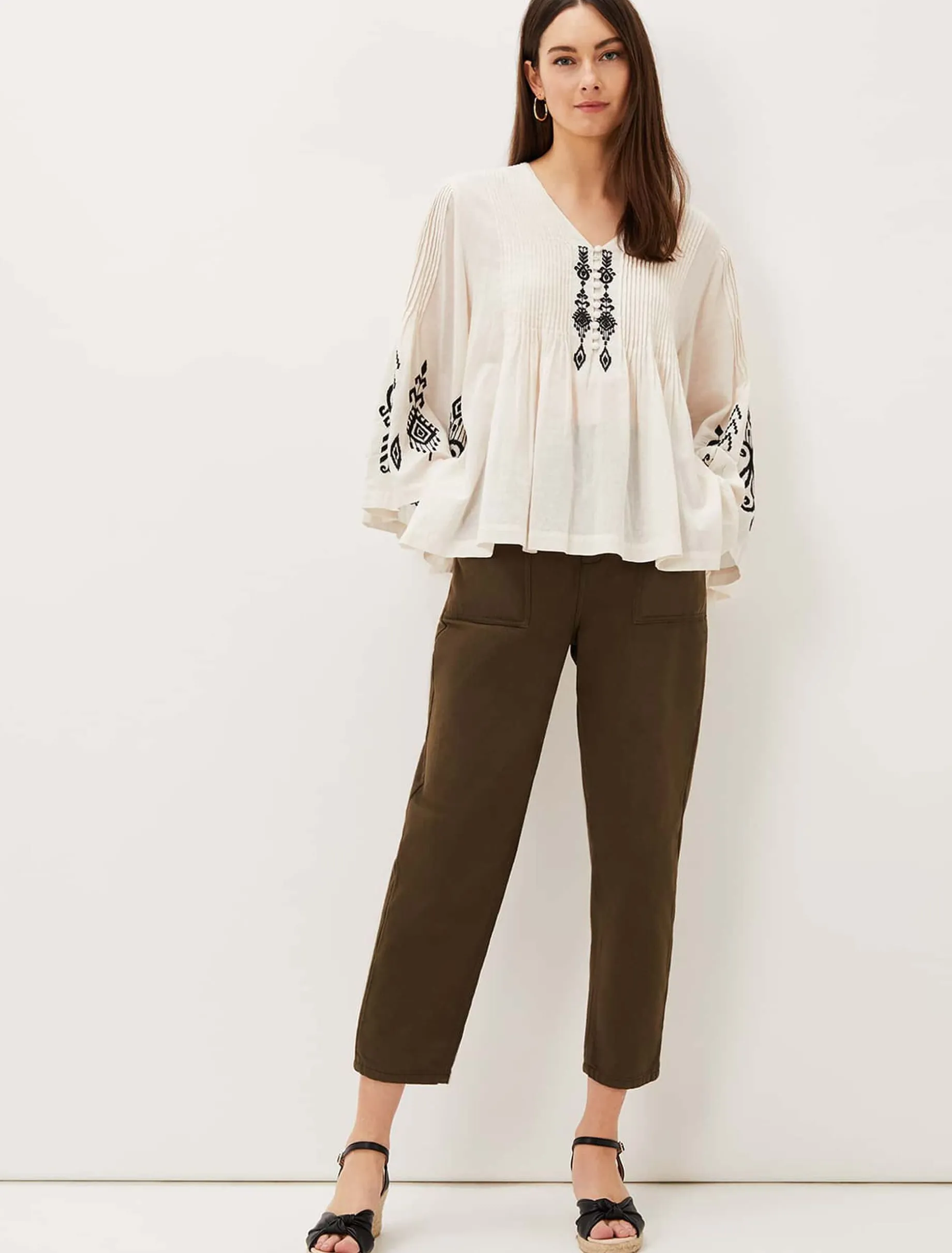 Leather Knot Espadrille