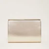 Leather Slim Clutch Bag